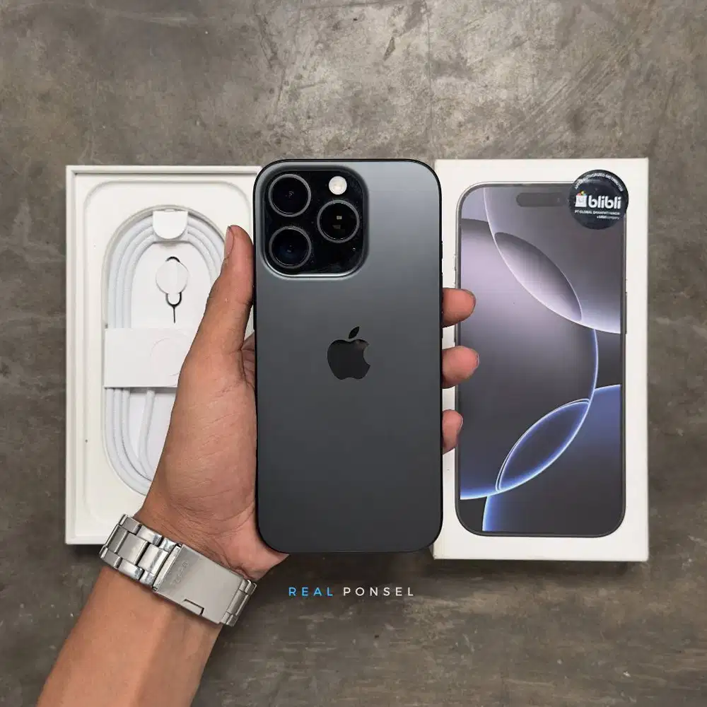 iPhone 16 Pro 256 iBox Black Titanium