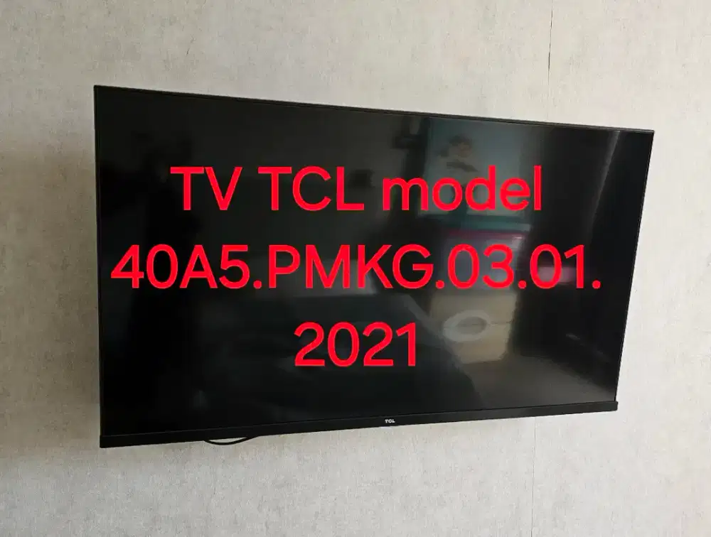 TV TCL model 40A5