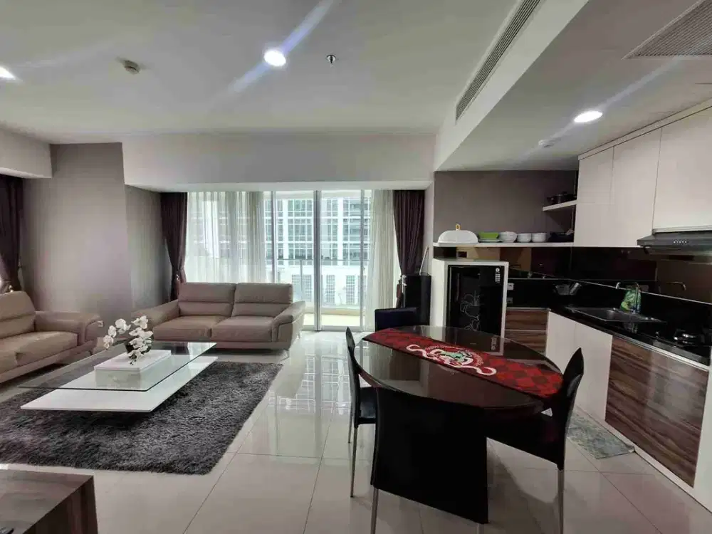 Disewakan U Residence Tower 3 Pertahun 2 Bedroom Ada Balkon Connecting Supermal Karawaci