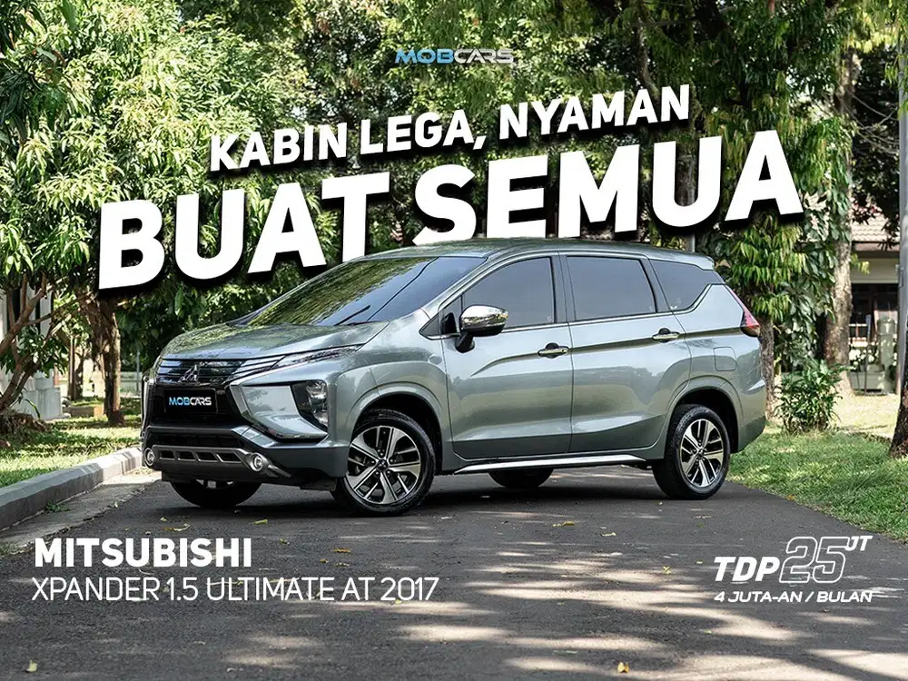 FREE GARANSI MESIN DAN TRANSMISI XPANDER ULTIMATE 1.5 MATIC 2018 MURAH
