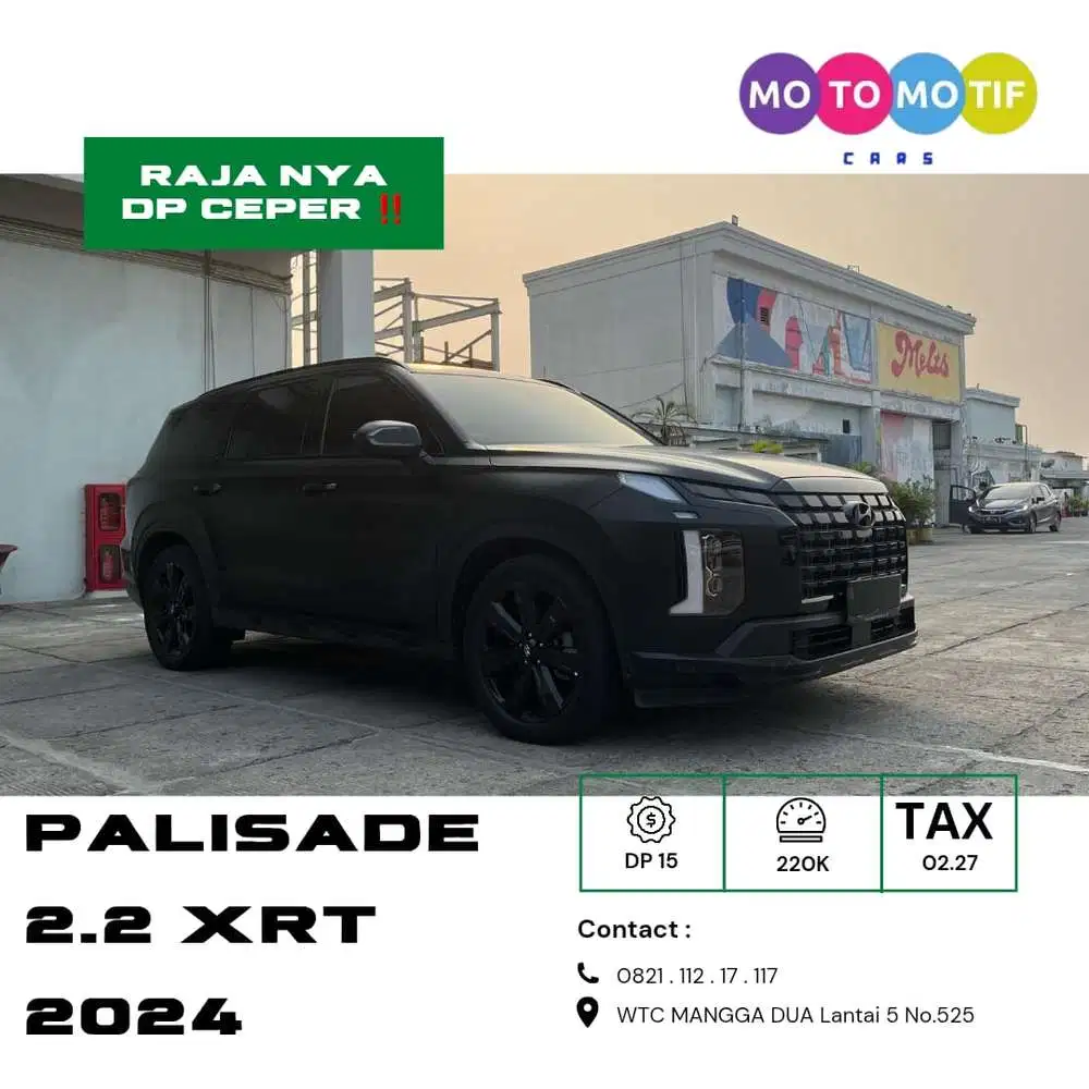[ DP 15 ] Hyundai Palisade XRT 2024