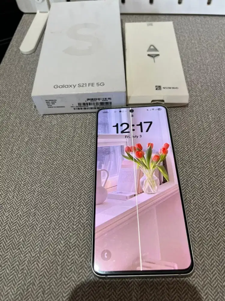 Samsung s 21 FE 256 gb putih