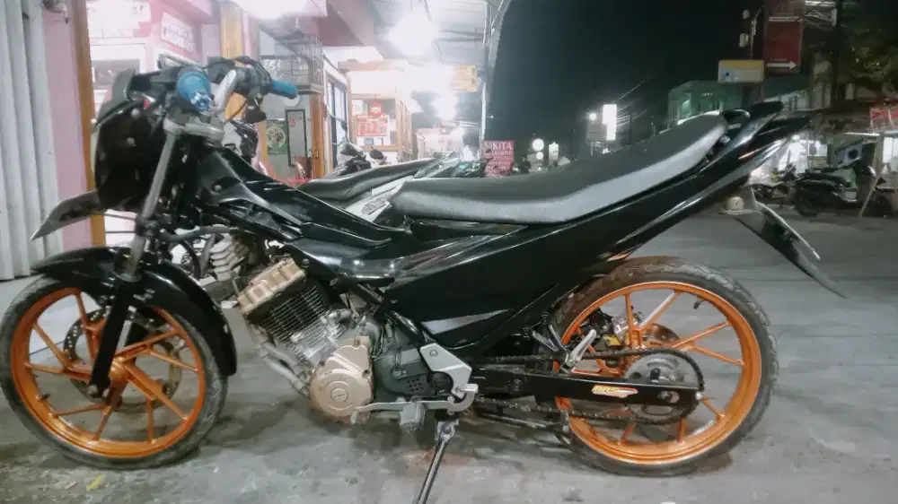 Satria Fu 2015 langsung gas