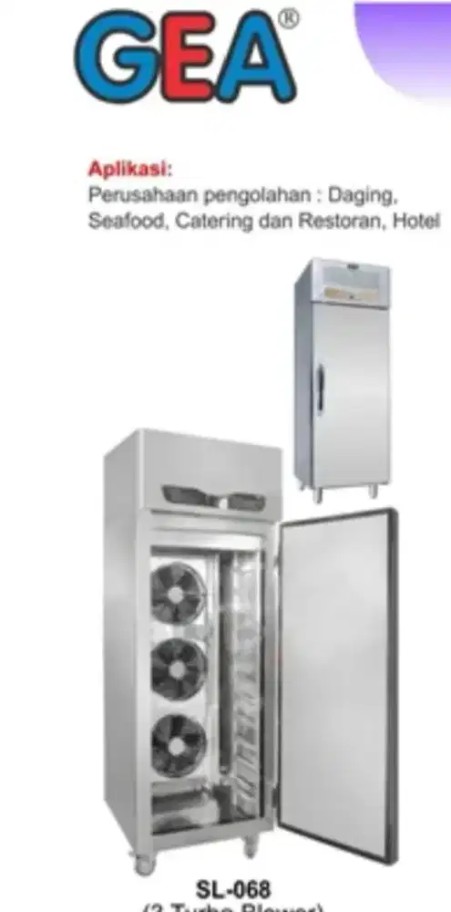 GEA BLAST Freezer SL-068 -35'C