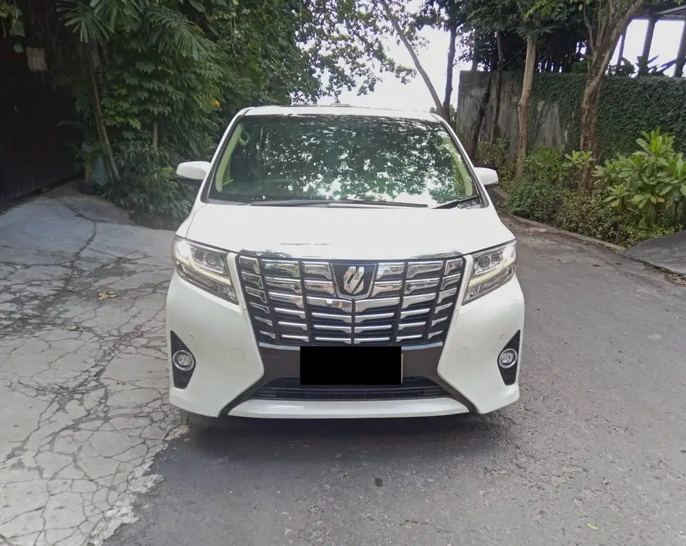 [ TERMURAH ] Alphard G ATPM 2016 pemakaian 2017 pajak baru