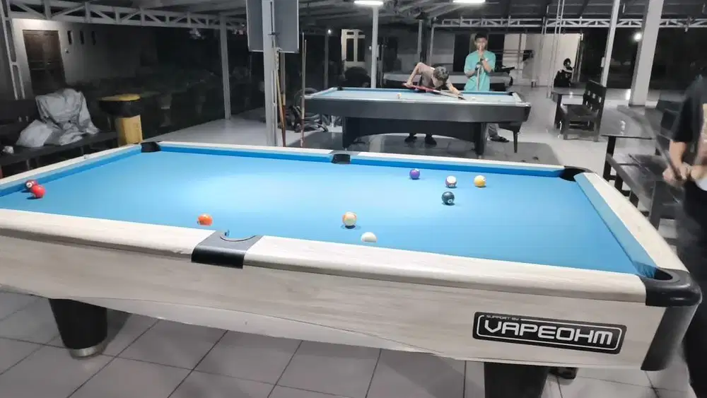Meja Billiard Murrey Metro & Murrey Black Widow 9 feet