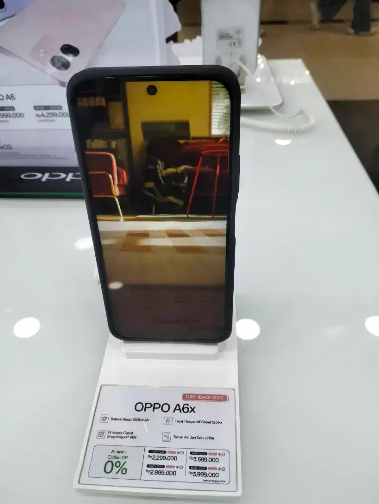 OPPO A6X Ram 12/256GB Kredit bunga 0%