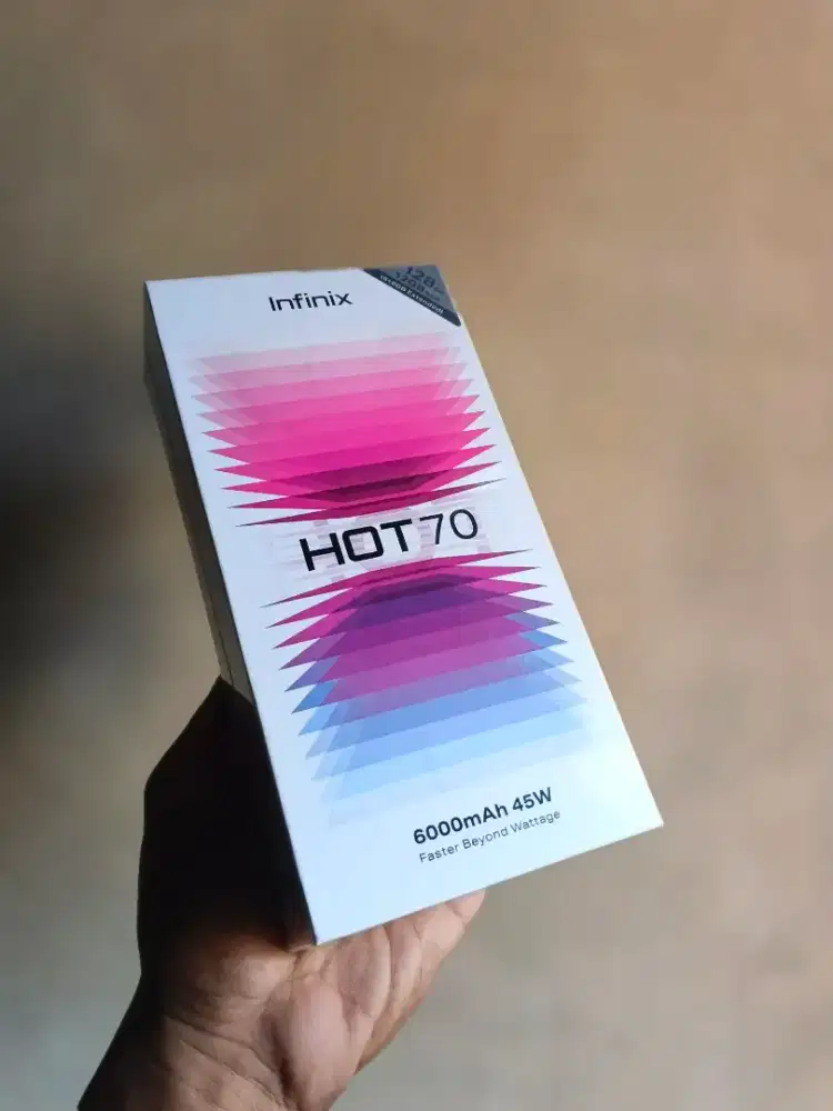 INFINIX HOT 70 6/128 BARU