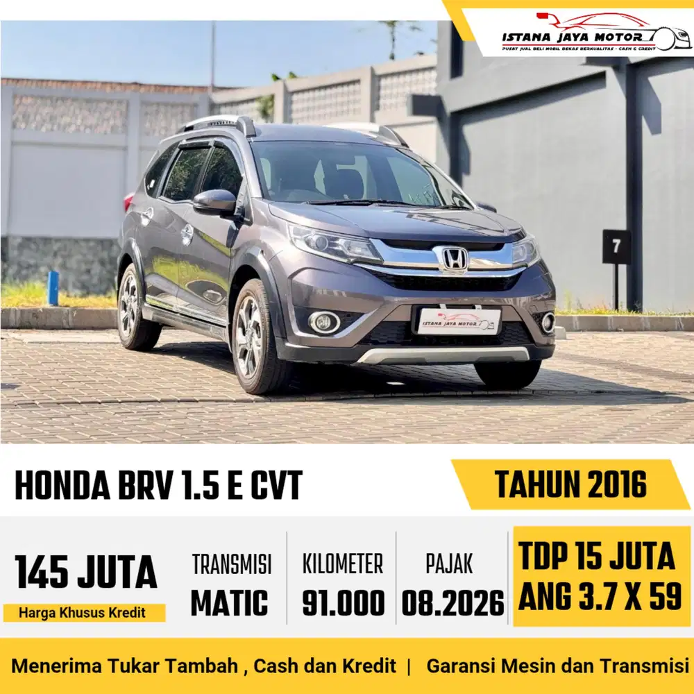 HONDA BRV 1.5 E CVT 2016