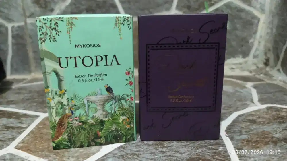 Parfum Mykonos Utopia & Dark Secret