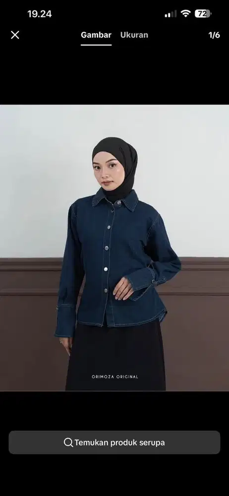 Denim blouse by orimoza