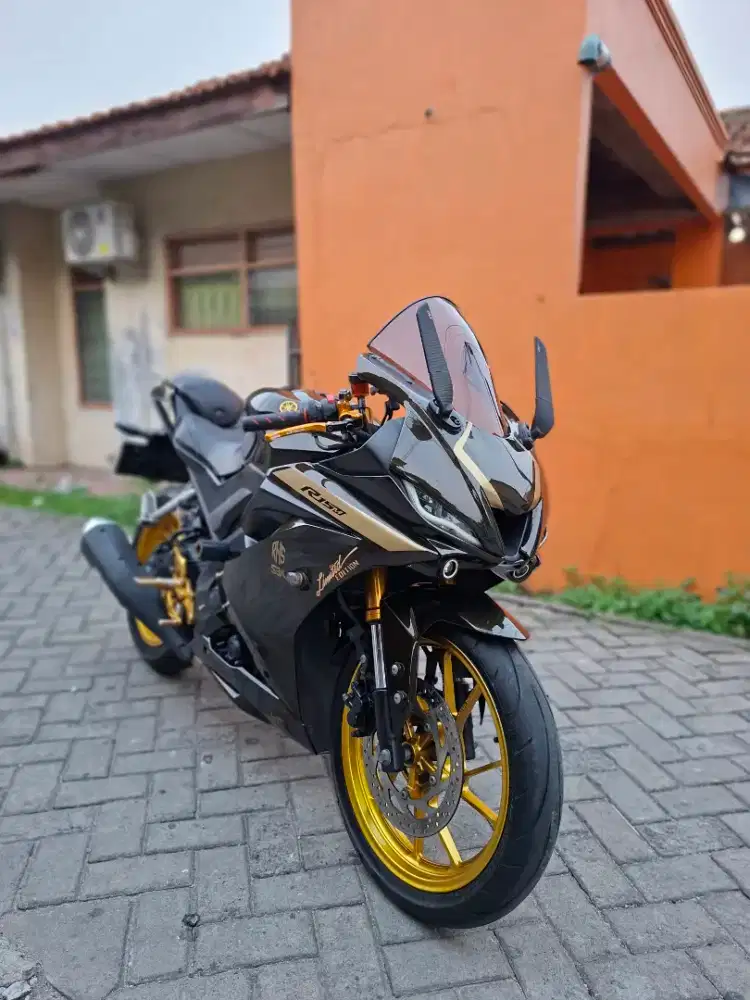 (Pjk pnjng 4/2027) Yamaha R15 V3 2020 Modif Simple Ganteng Siap Gass