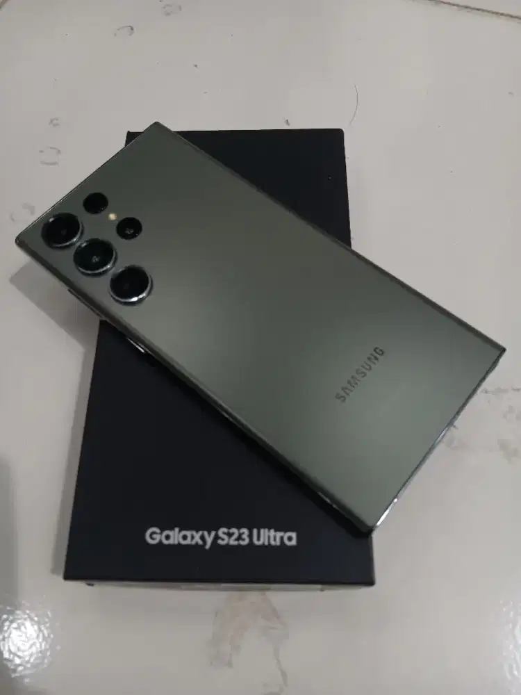 Samsung Galaxy S23 Ultra Gren Ram 12/512gb Lengkap