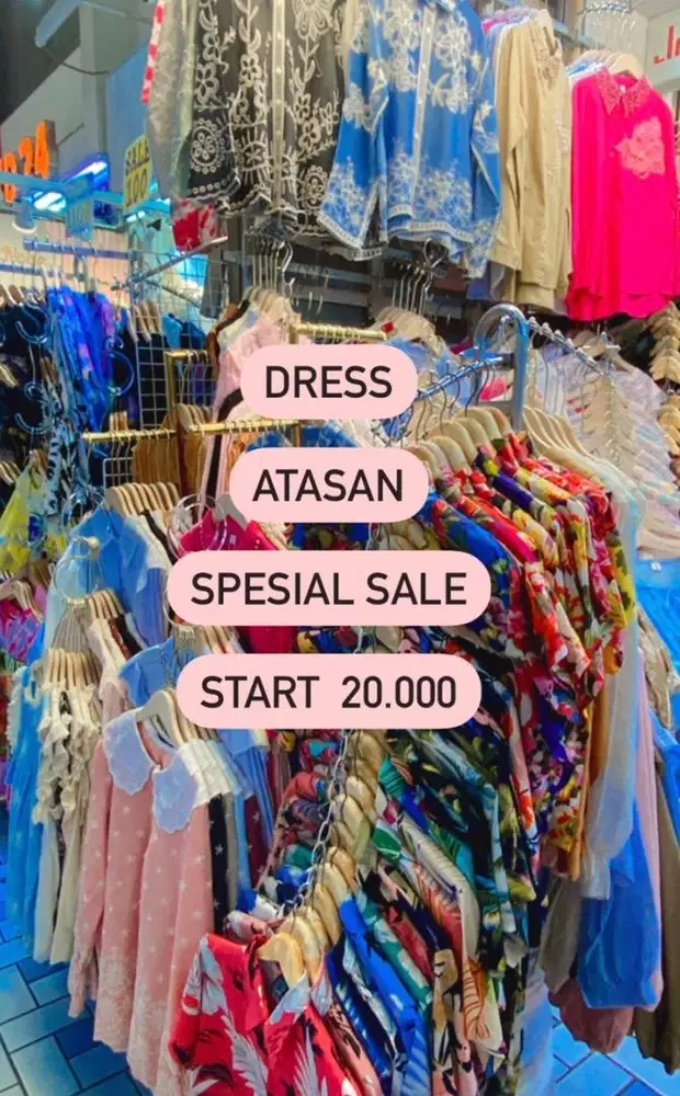 Take all dress dan atasan
