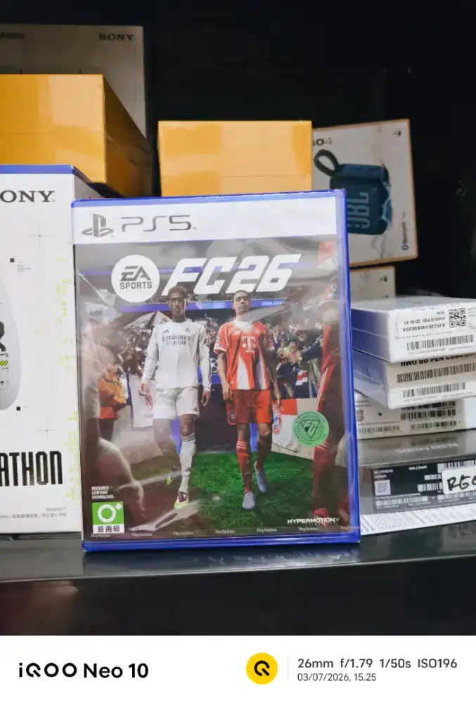NEW 100% | Kaset BD PS5 EA Sports FC26 Region 3 Asia Game | BNIB SEGEL