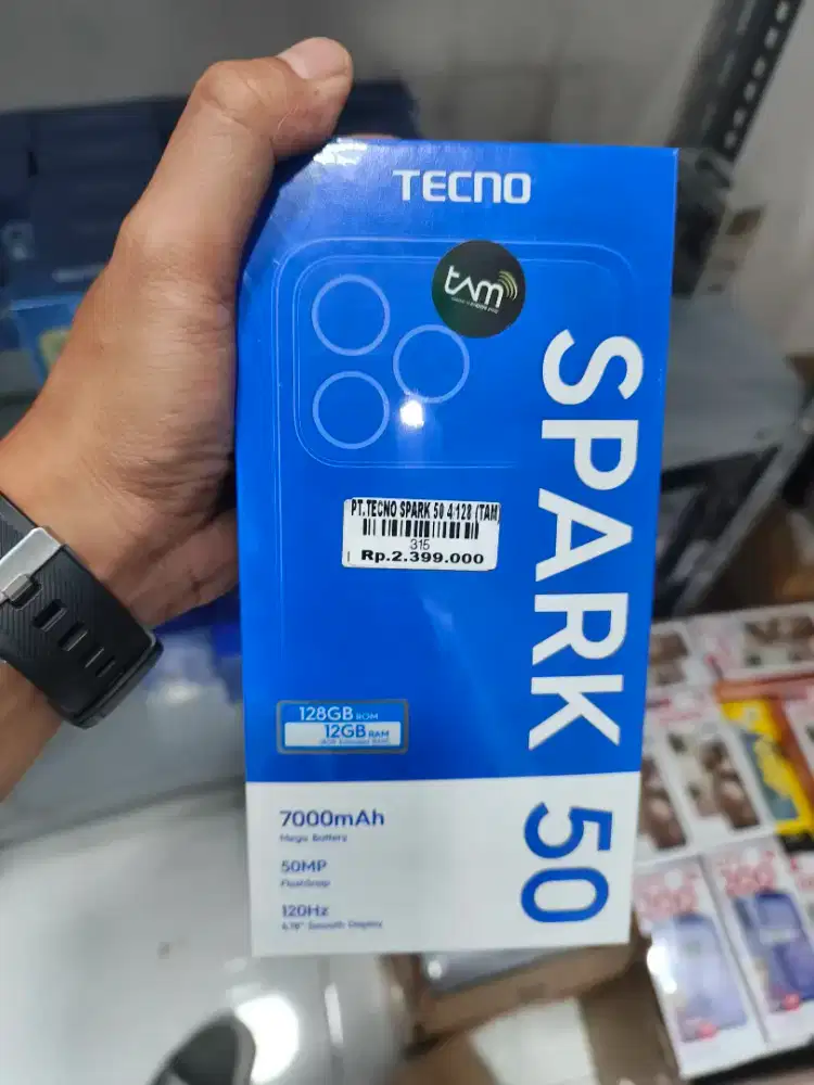 TECNO SPARK 50 6/128GB | ATLANTIS DAHSYAT