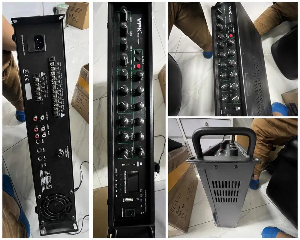 Amplifier VPK PAS-120USE dan toa za-230w