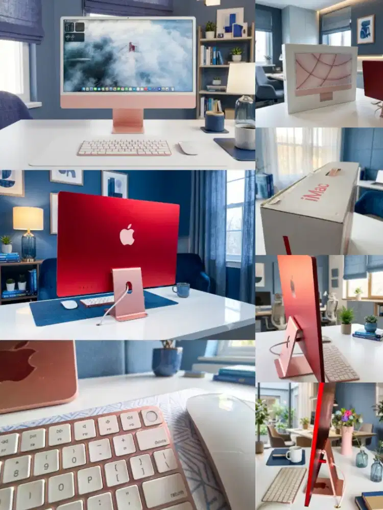 iMac M1 8 Core 24 Touch ID Magic Keyboard + Magic Mouse Mulus NO Minus