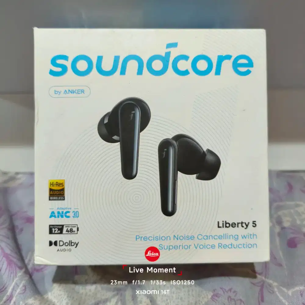 Anker Soundcore Liberty 5 ANC Sound Core Liberty 5 ANC Garansi Resmi