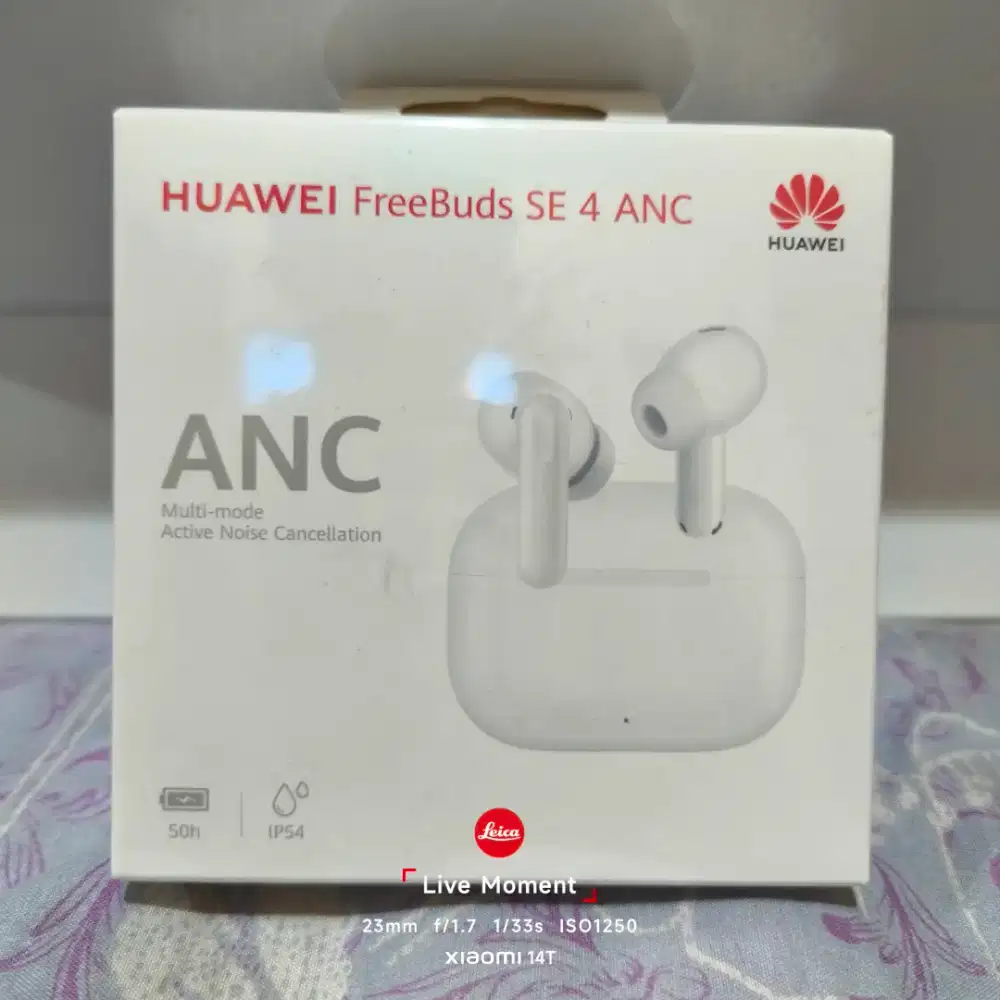 Huawei Freebuds SE 4 ANC TWS Huawei Free Buds SE 4 Putih Garansi Resmi