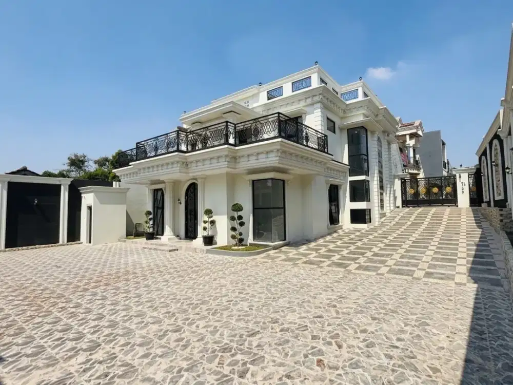 Brand New House Megah 3 Lantai Carport Luas Selangkah Tol Andara