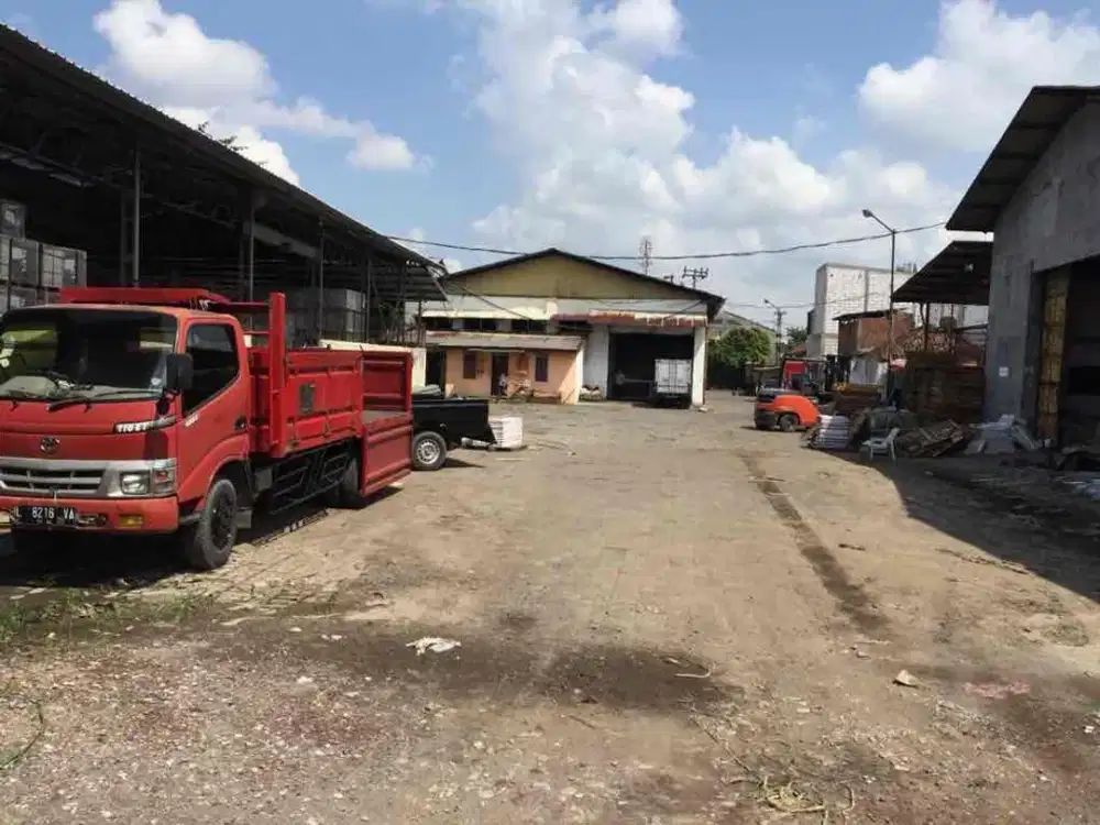 jual tanah + gudang di Demak deretan Hartono mercu surabaya