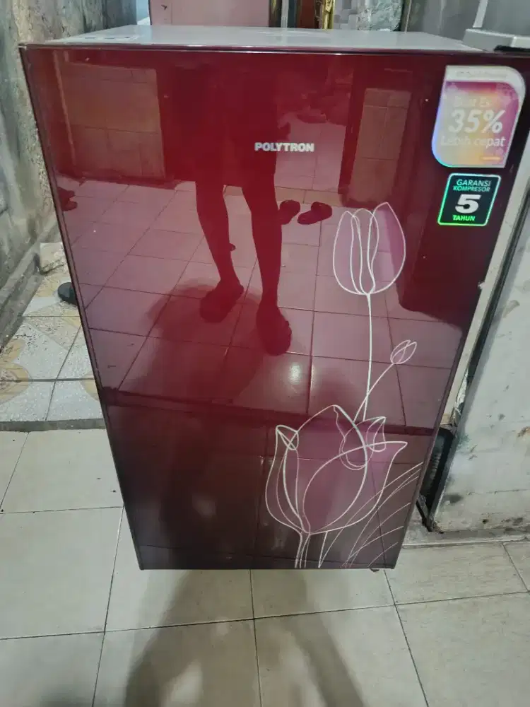 Kulkas 1 pintu merek Polytron