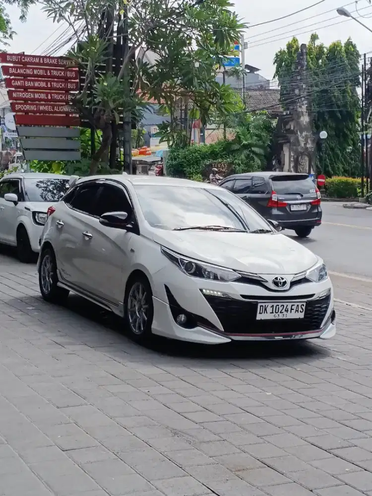 YARIS TRD S MATIC 2019 PLAT BALI TAMPILAN CAKEP