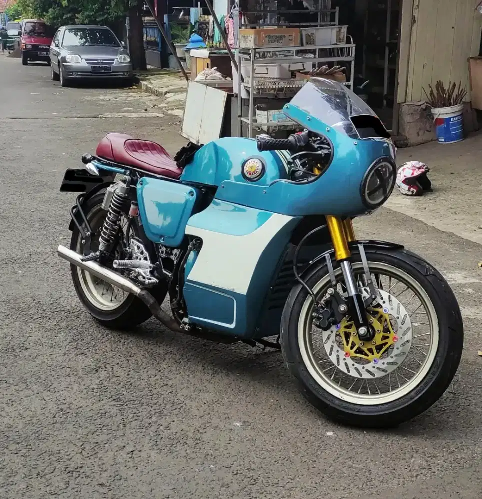 NEGO Motor CAFE RACER FULL FAIRING Scorpio Custom Caferacer Classic