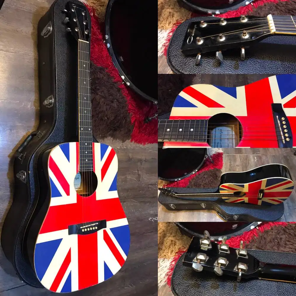 Gitar Caraya Made in China Tanam Baja England Series Limited Edition