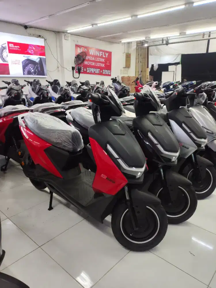 PRODUK BESTSELLER HARGA TERJANGKAU!! SEPEDA LISTRIK UWINFLY D66B