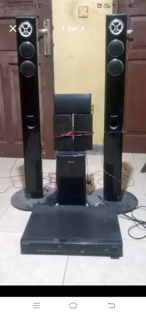 Jual HOME TEATER SHARP
