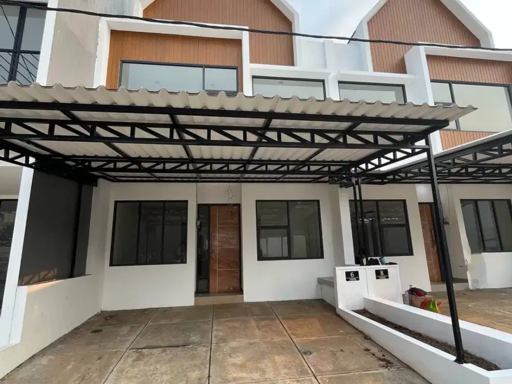 Dijual Rumah Baru Di Dalam Town House Bebas Banjir 2 Menit Ke Tol Dan LRT Jatibening