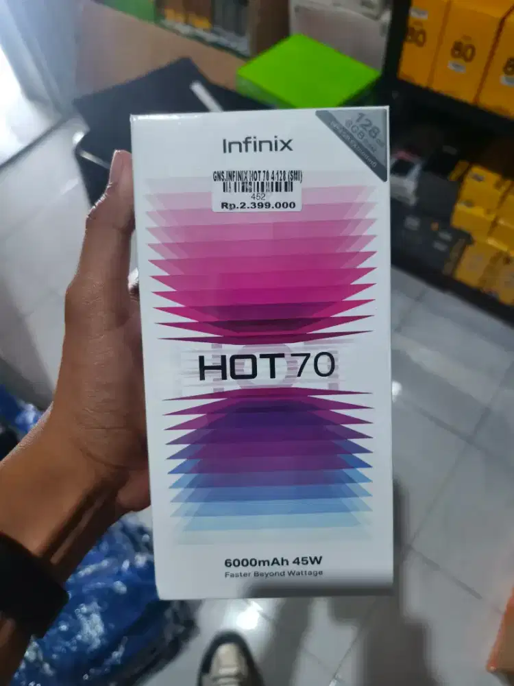 INFINIX HOT 70 4/128 | ATLANTIS DAHSYAT