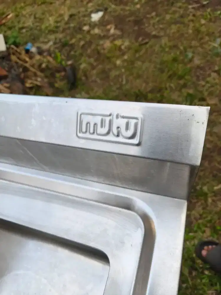 Stainles sink 2lubang