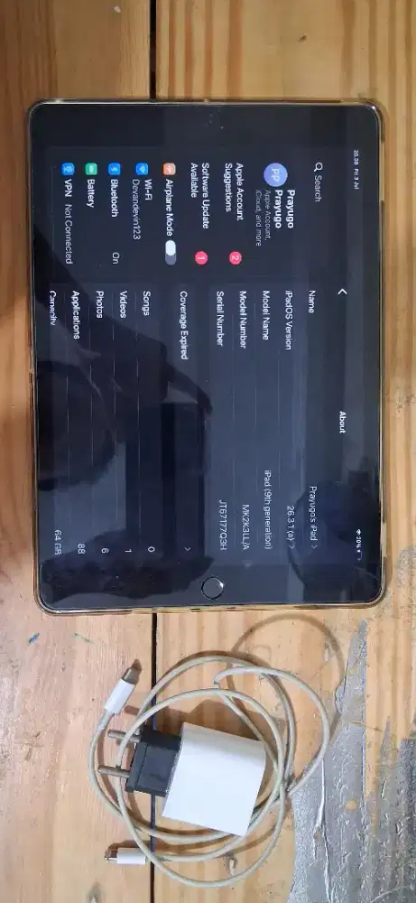 ipad 9  64GB warna grey