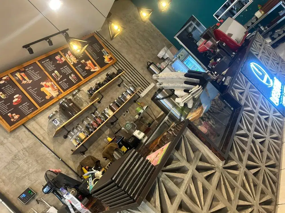 Dijual semua barang cafe
