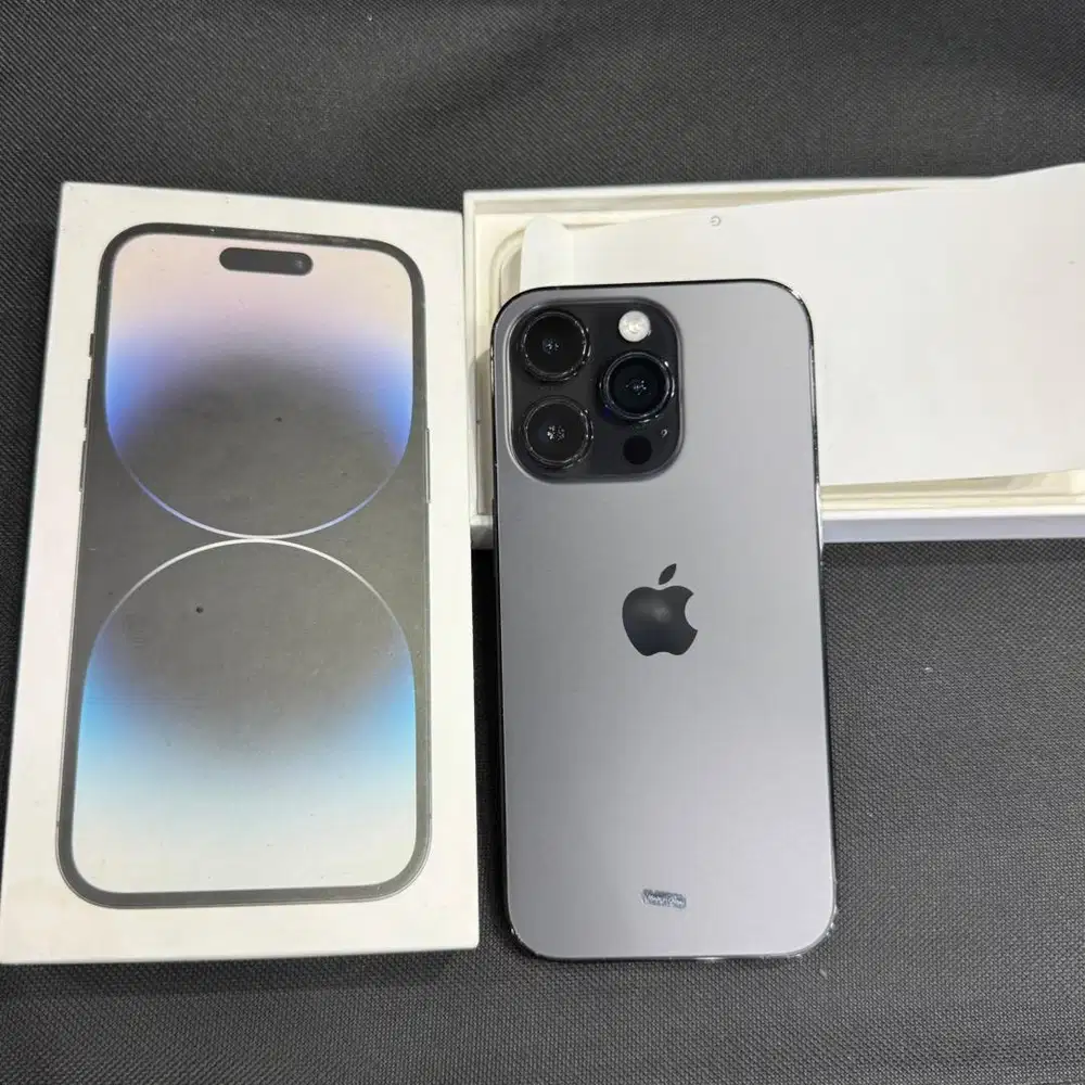 iphone 14 pro 256gb resmi ibox mulus like new no minus fullset ori