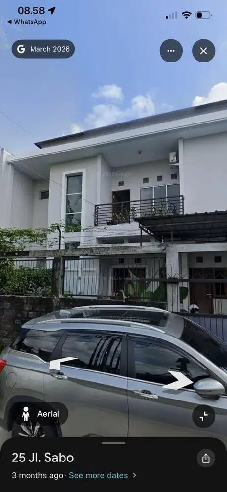 rumah 2 lantai lokasi nyaman dan strategis di yogya