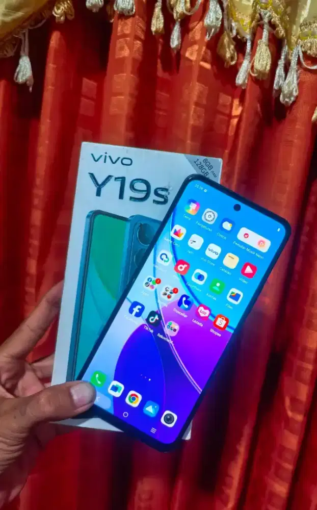 Vivo y19s 6+6/128 hp dus