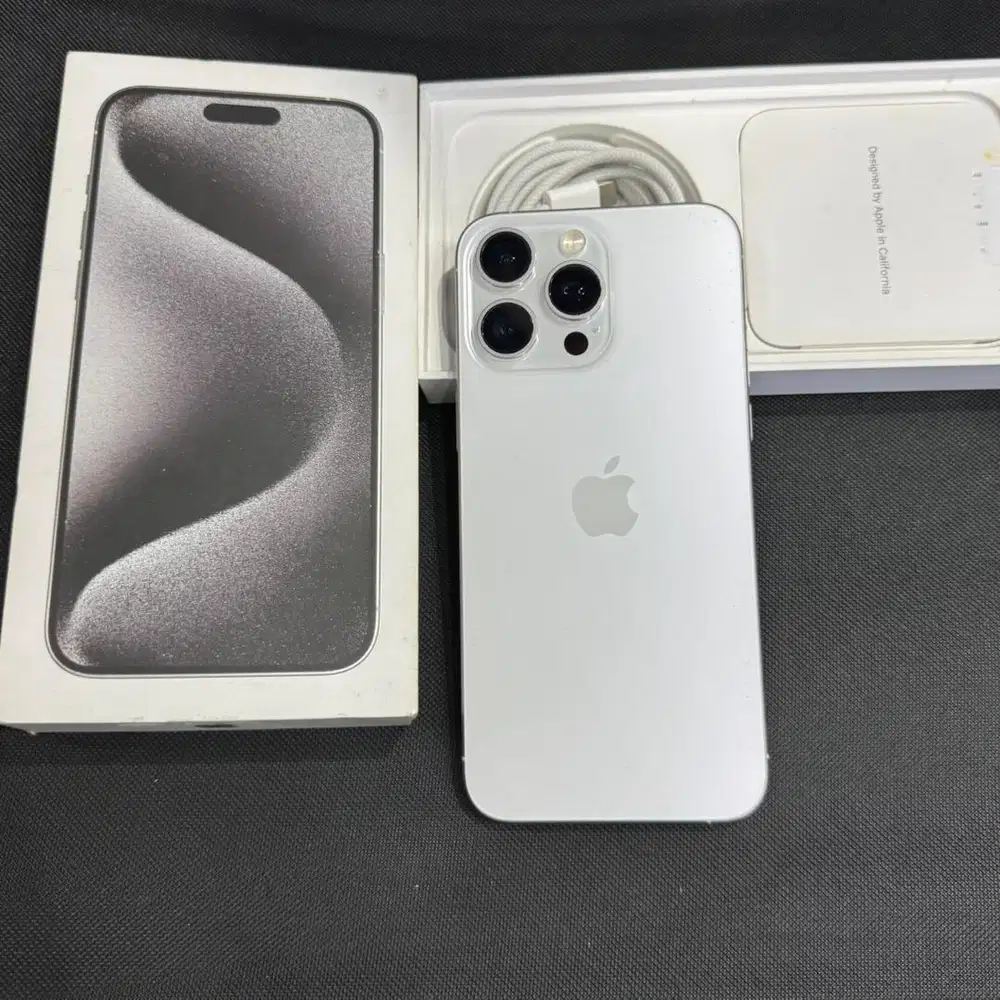 iphone 15 promax 256gb resmi ibox fullset ori mulus like new bergarnsi