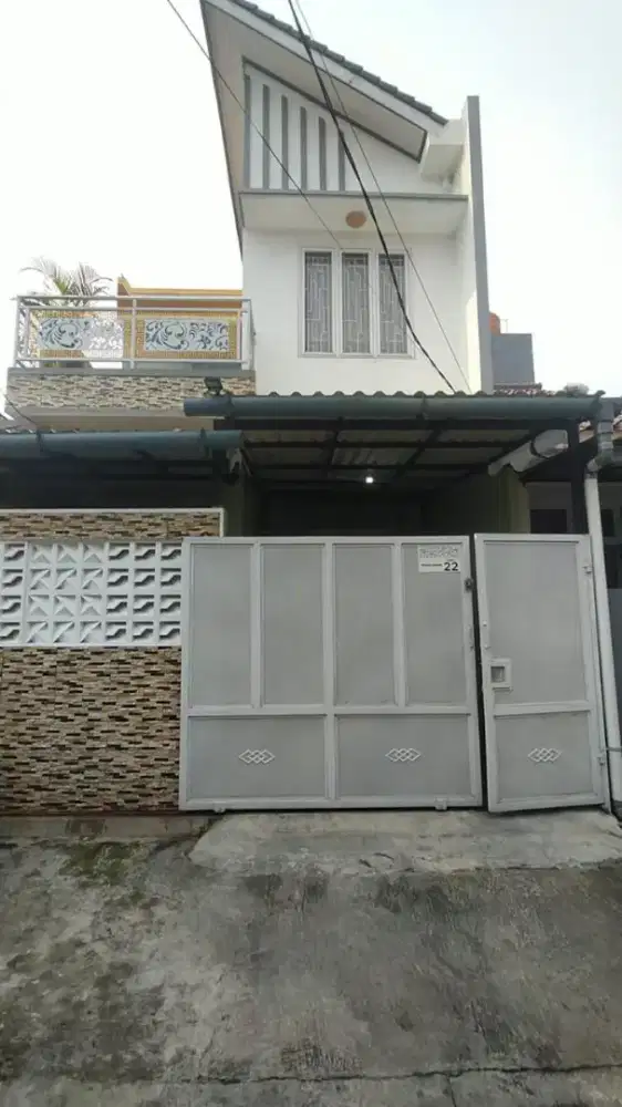 Rumah Siap Huni Di Perumahan Wisma Palem Cibubur, Ciracas, JakTim