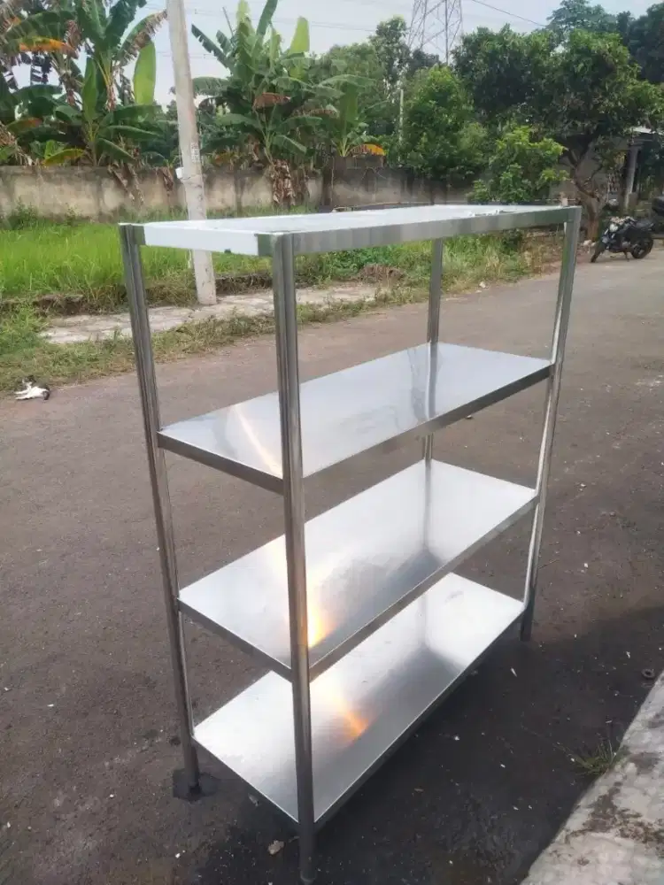 Rack stainles plat solid