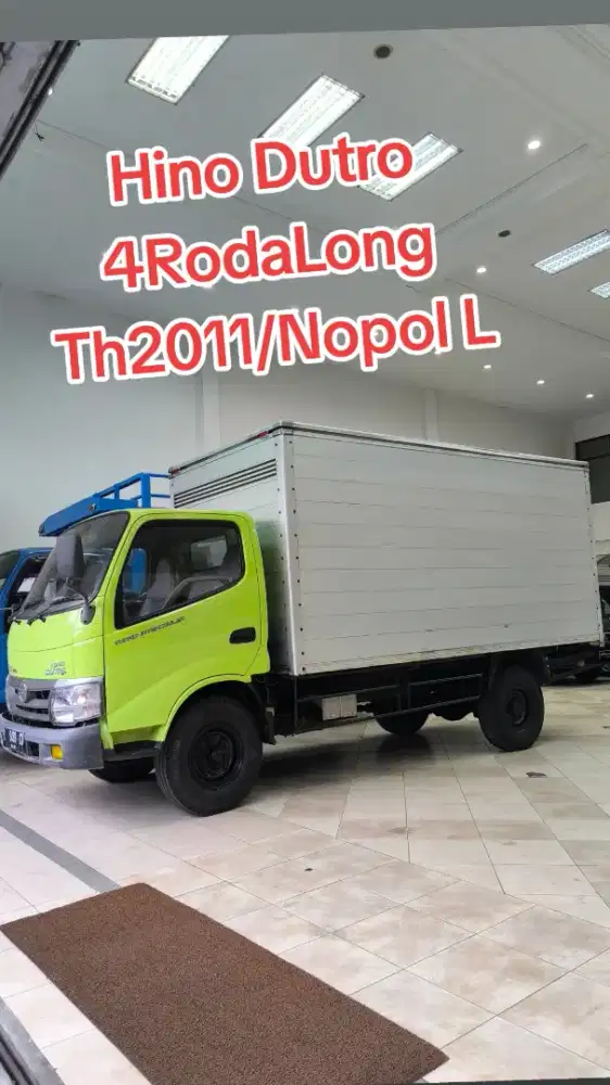 Truk Hino 4rdLong Th2011 Box Jumbo Antik!!