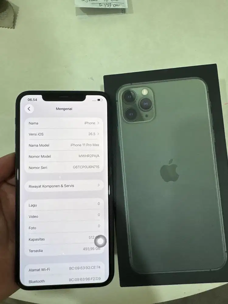Iphone 11 pro max 512gb ex ibox