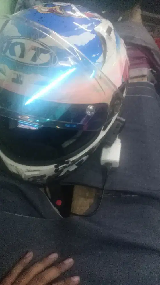 KYT fullface dan intercomnya