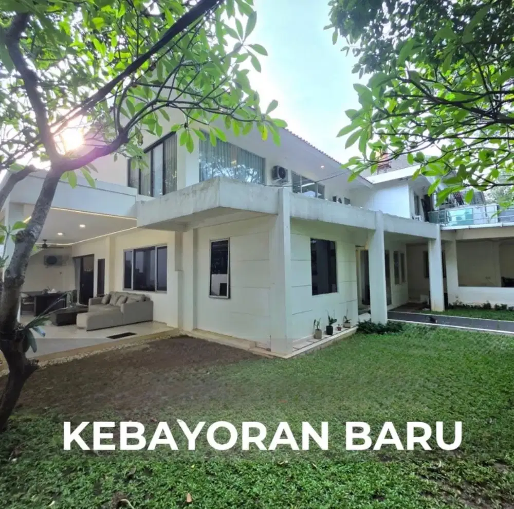 DIJUAL SUPER CIAMIK LANGKA RUMAH KOMERSIAL HOOK MEWAH KEBAYORAN BARU!