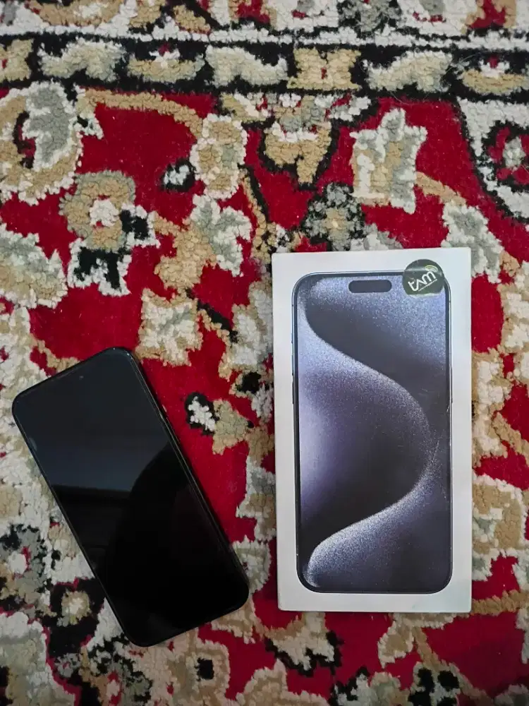 ORI IBOX IPHONE 15 PROMAX 256GB BLUE TITANIUM