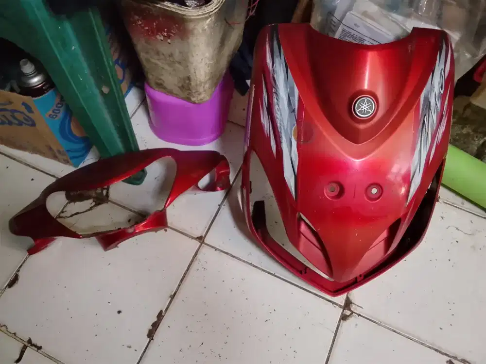 Tameng dan batok  lmpu dpan Mio smel