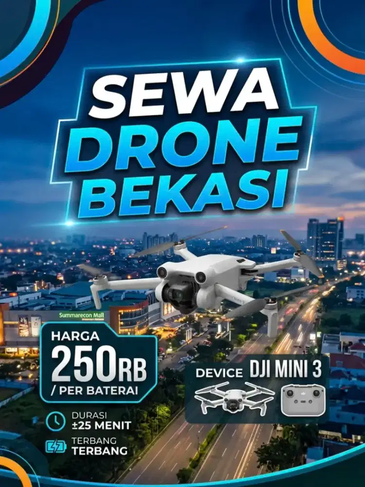 Jasa sewa drone bekasi